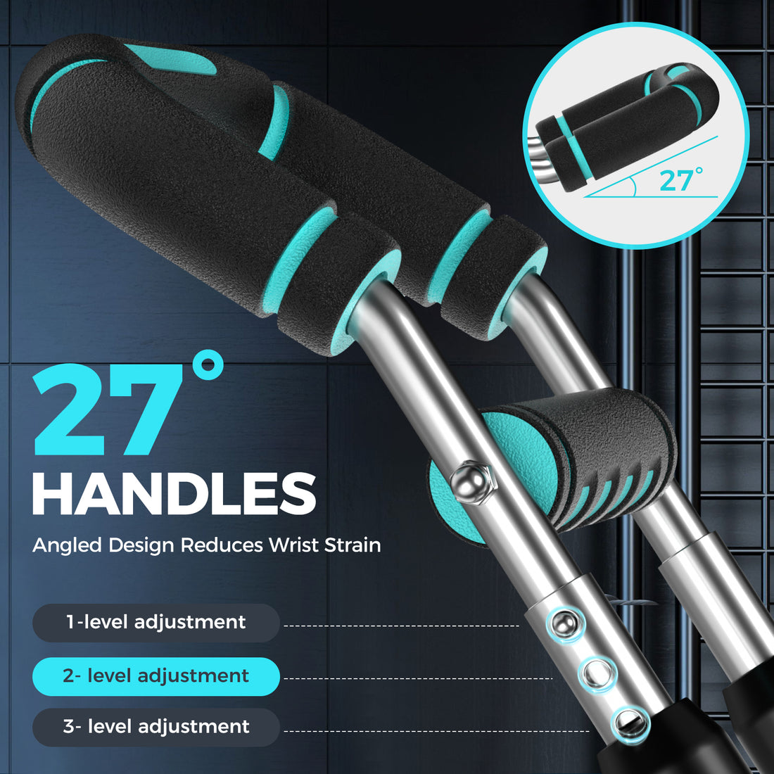 Twister Arm Trainer, Chest Workout Equipment, Blue