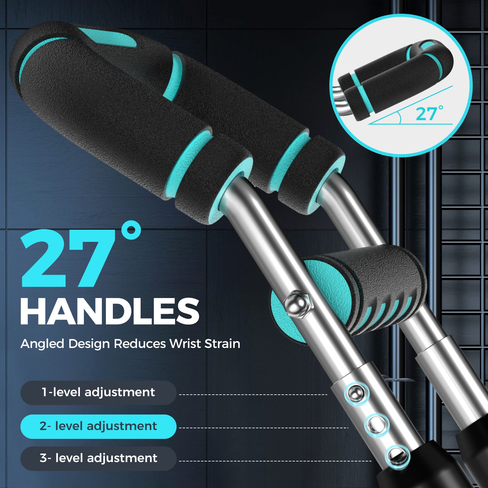 Twister Arm Trainer, Chest Workout Equipment, Blue