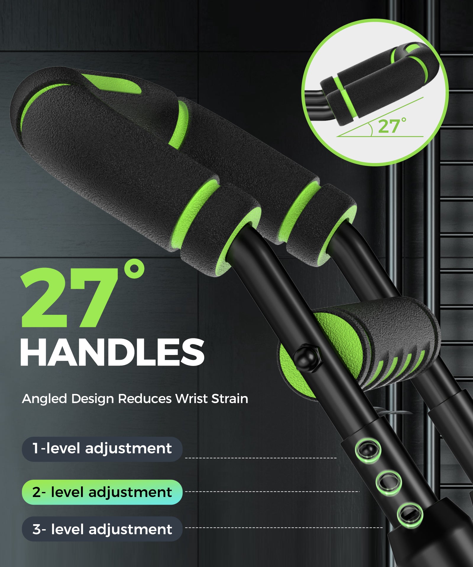 Twister Arm Trainer & Chest Workout Equipment, Green