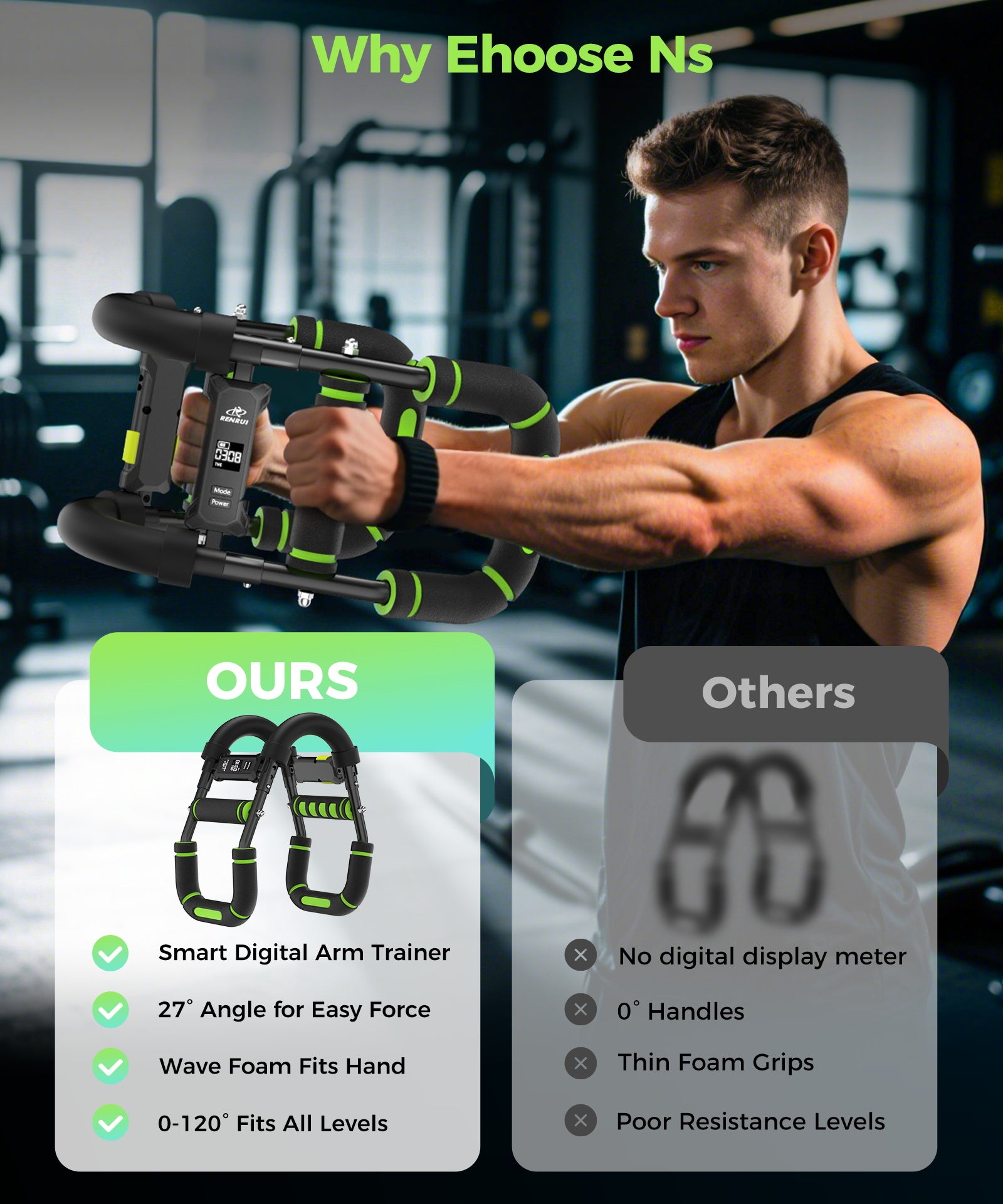 Twister Arm Trainer Pro, Green